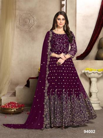 Aanaya Vol 94 By Twisha Designer Partywear Embroidered Gowns